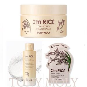 TONYMOLY I'm Rice Clarifying Skincare Set